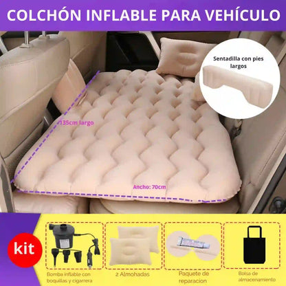 COLCHÓN INFLABLE PARA VEHÍCULO T-RU