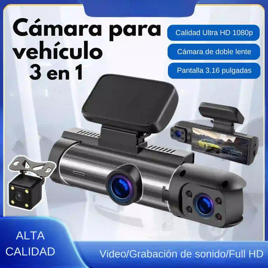 CÁMARA PARA VEHÍCULO (3 EN 1) F-RU
