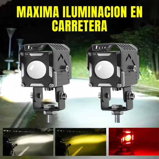EXPLORADOR LUZ LED DELANTERO- TRIPLE TONALIDAD F-R