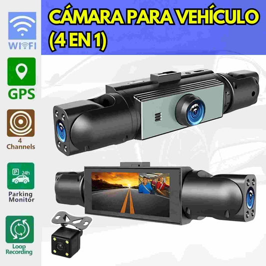 CÁMARA PARA VEHÍCULO (4 EN 1) F-RU