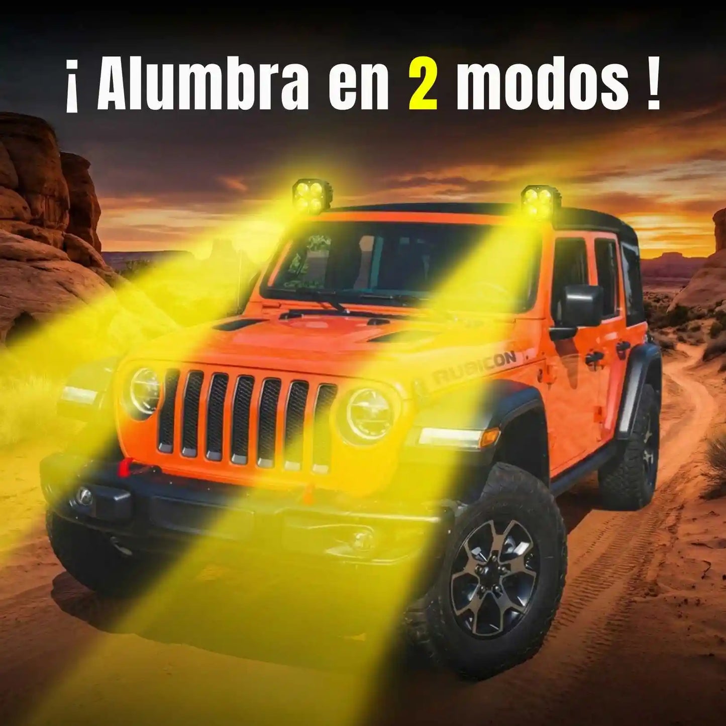 EXPLORADORAS ULTRA 4X4 PRO (15.000 LÚMENES - DOBLE COLOR)