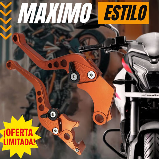 MANIJAS DE MOTO RACING AJUSTABLE UNIVERSAL PRO
