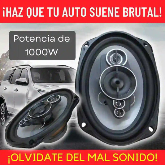 PARLANTE PARA VEHÍCULO (6X9 PULGADAS) F-RU