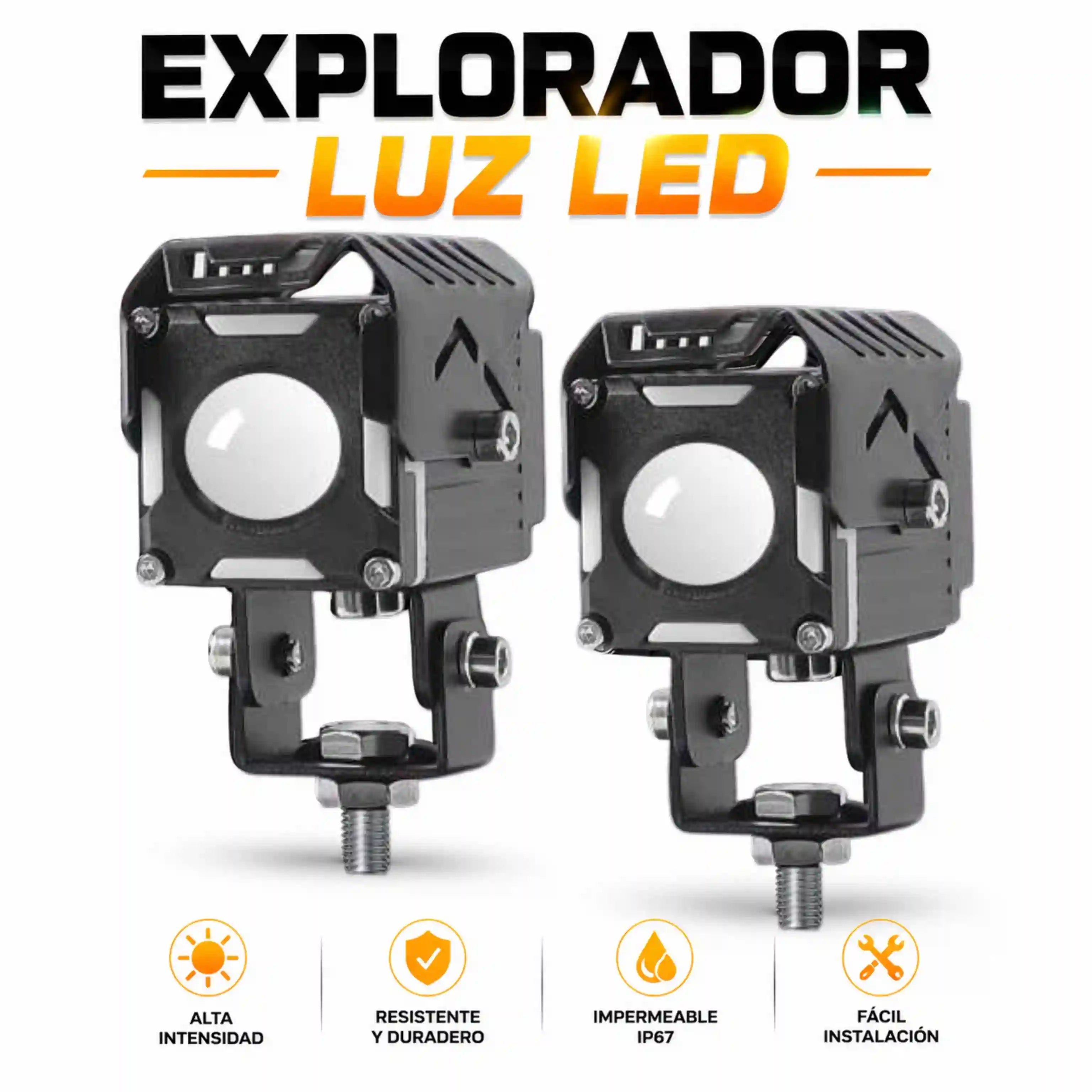 EXPLORADOR LED TRIPLE TONALIDAD