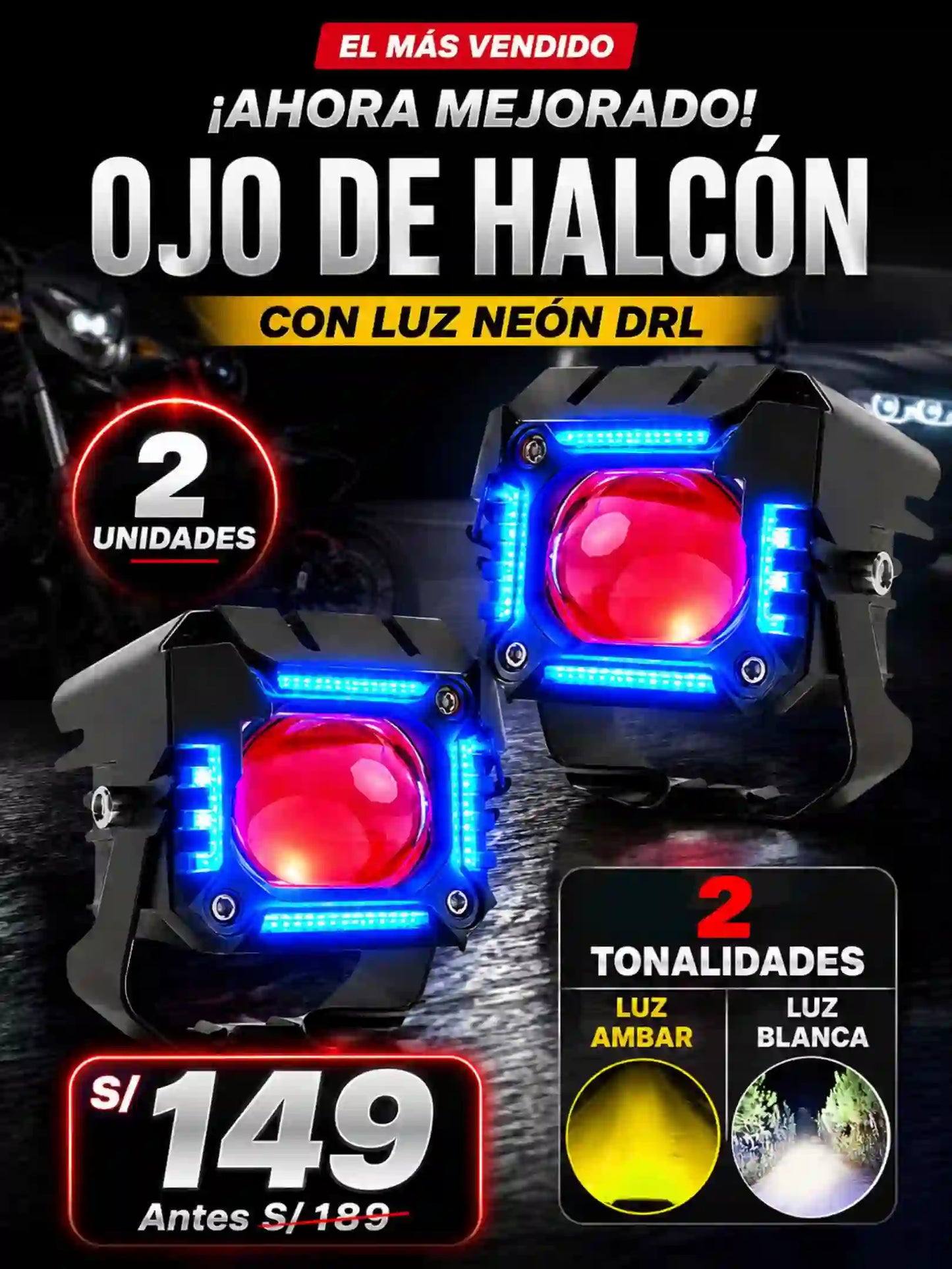 EXPLORADOR OJO DE HALCÓN PRO CON DRL