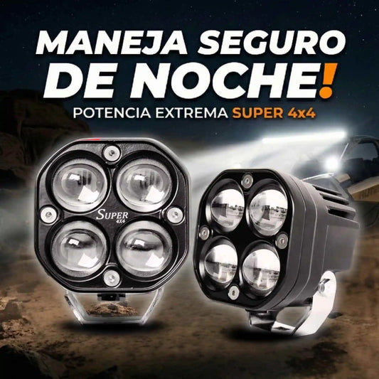 EXPLORADORAS ULTRA 4X4 PRO (15.000 LÚMENES - DOBLE COLOR)