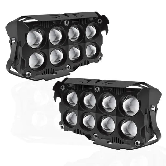 EXPLORADOR DE 8 LUPAS LED PRO FR