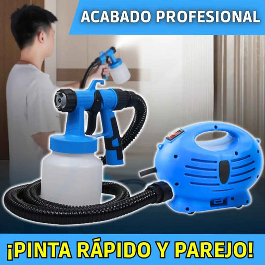 PISTOLA PULVERIZADORA CON COMPRESORA F-RN