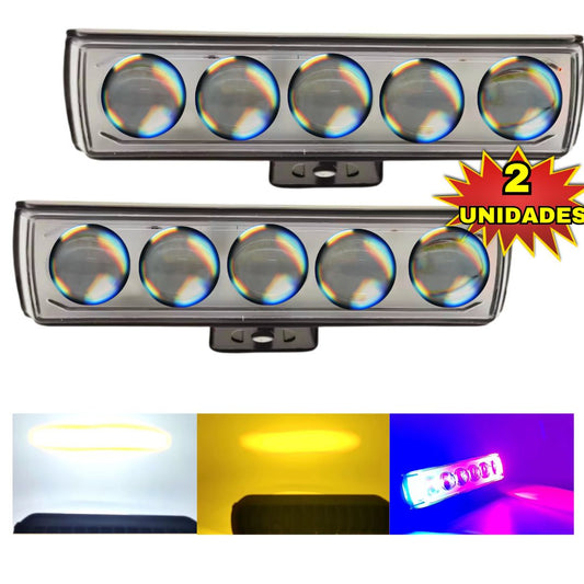 EXPLORADOR LED POLICIAL (5 LUPAS) PRO F-R