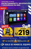 AUTORADIO TACTIL  DE 7¨+ CÁMARA (LLAMADAS/MUSICA/VIDEOS/+)