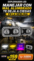 EXPLORADOR LED DUAL DRL MODERNO